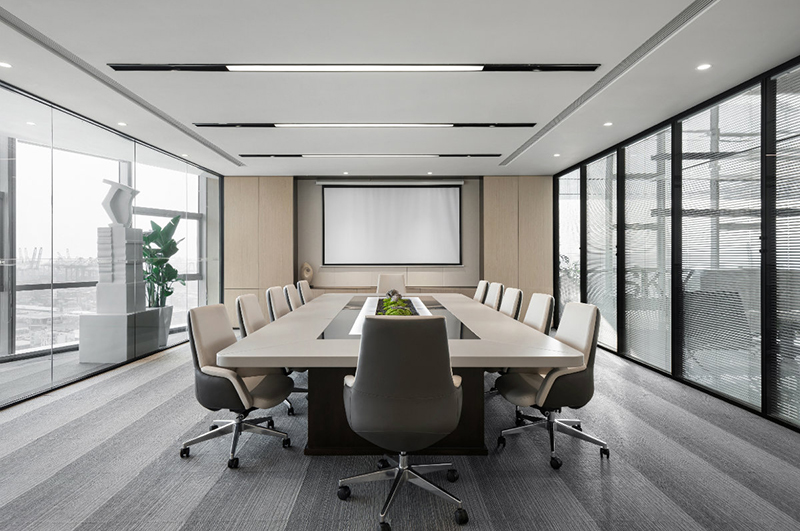 現(xiàn)代風(fēng)格會議室裝修效果圖
