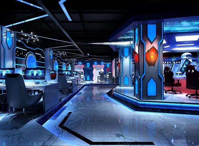 如何提升網(wǎng)咖裝修檔次？網(wǎng)咖設(shè)計(jì)效果圖