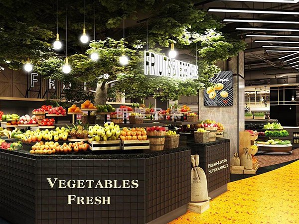 成都200平米生鮮超市如何設計？裝修預算