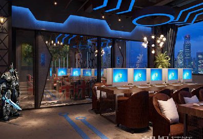 新開網(wǎng)咖裝修設(shè)計(jì)需要注意的四點(diǎn)問題！