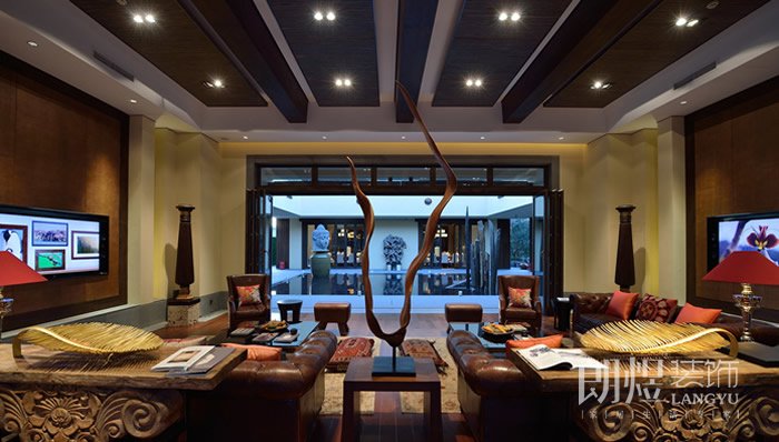 田園休閑會所裝修風(fēng)格圖片