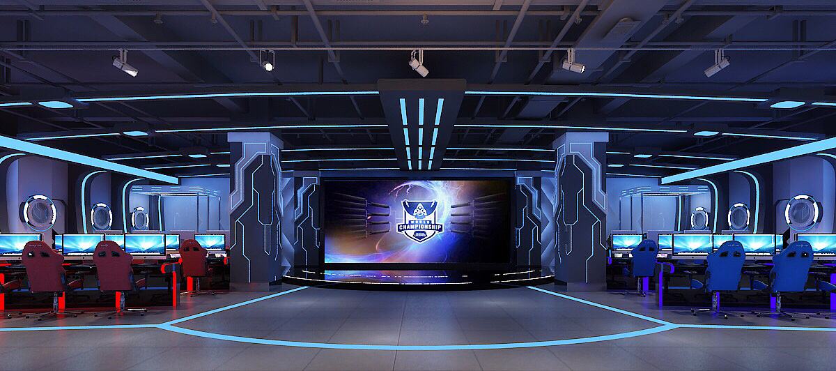 如何提升網(wǎng)咖裝修檔次？網(wǎng)咖設(shè)計效果圖欣賞