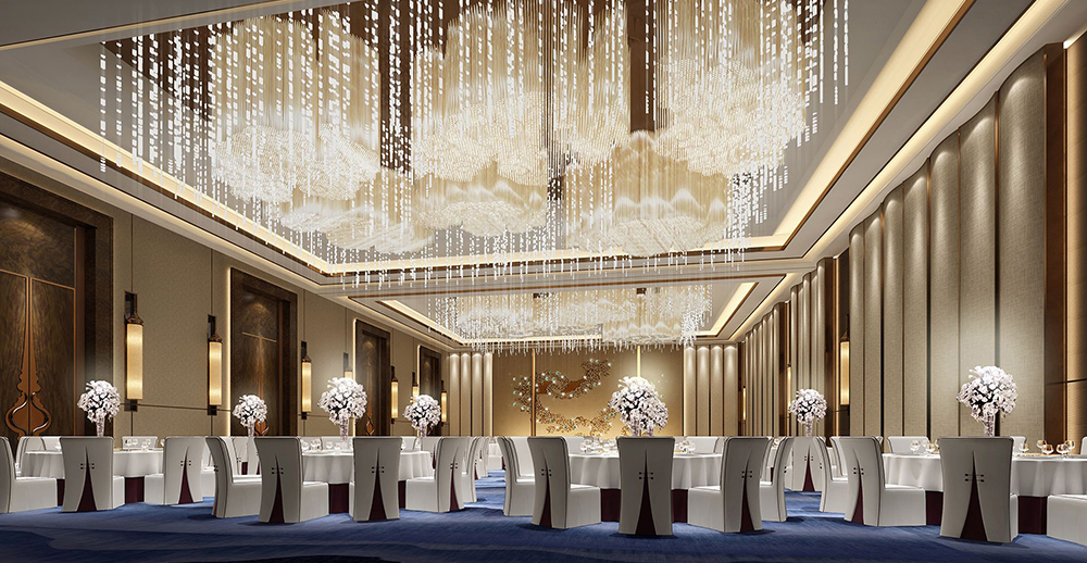 酒店宴會(huì)廳設(shè)計(jì)效果圖