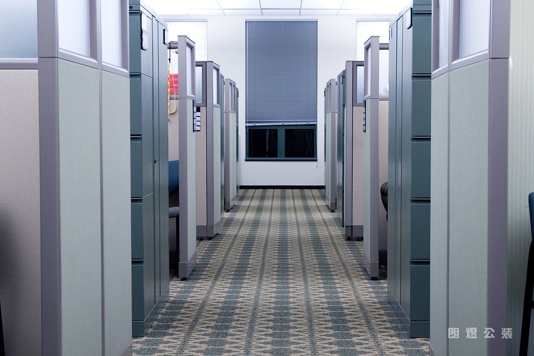 辦公室鋁合金隔斷效果圖