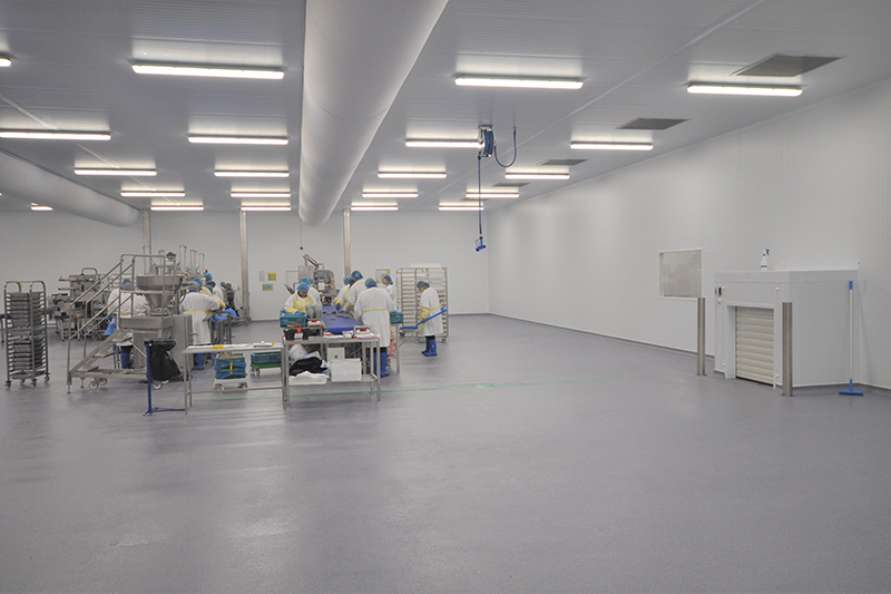 食品廠房檢驗室、包裝間裝修效果