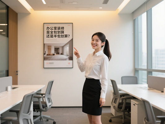 辦公室裝修是全包劃算還是半包劃算？