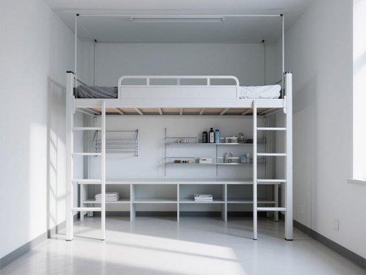 工廠(chǎng)寢室怎么裝修更實(shí)用？這 5 個(gè)設(shè)計(jì)技巧，讓 20㎡空間多出