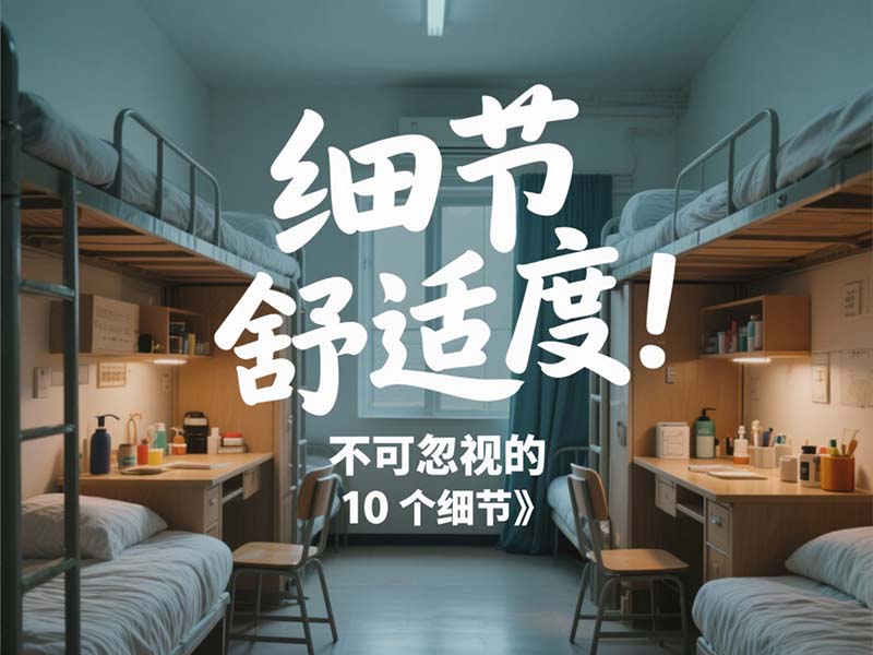 細節(jié)決定舒適度:不可忽視的 10 個細節(jié)?