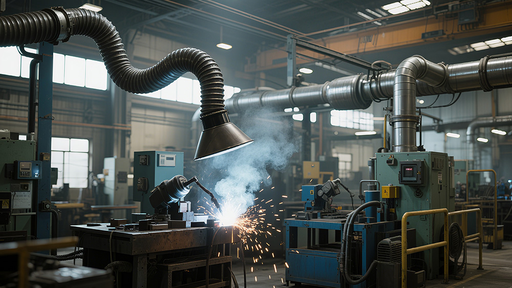 工業(yè)廠(chǎng)房焊接車(chē)間